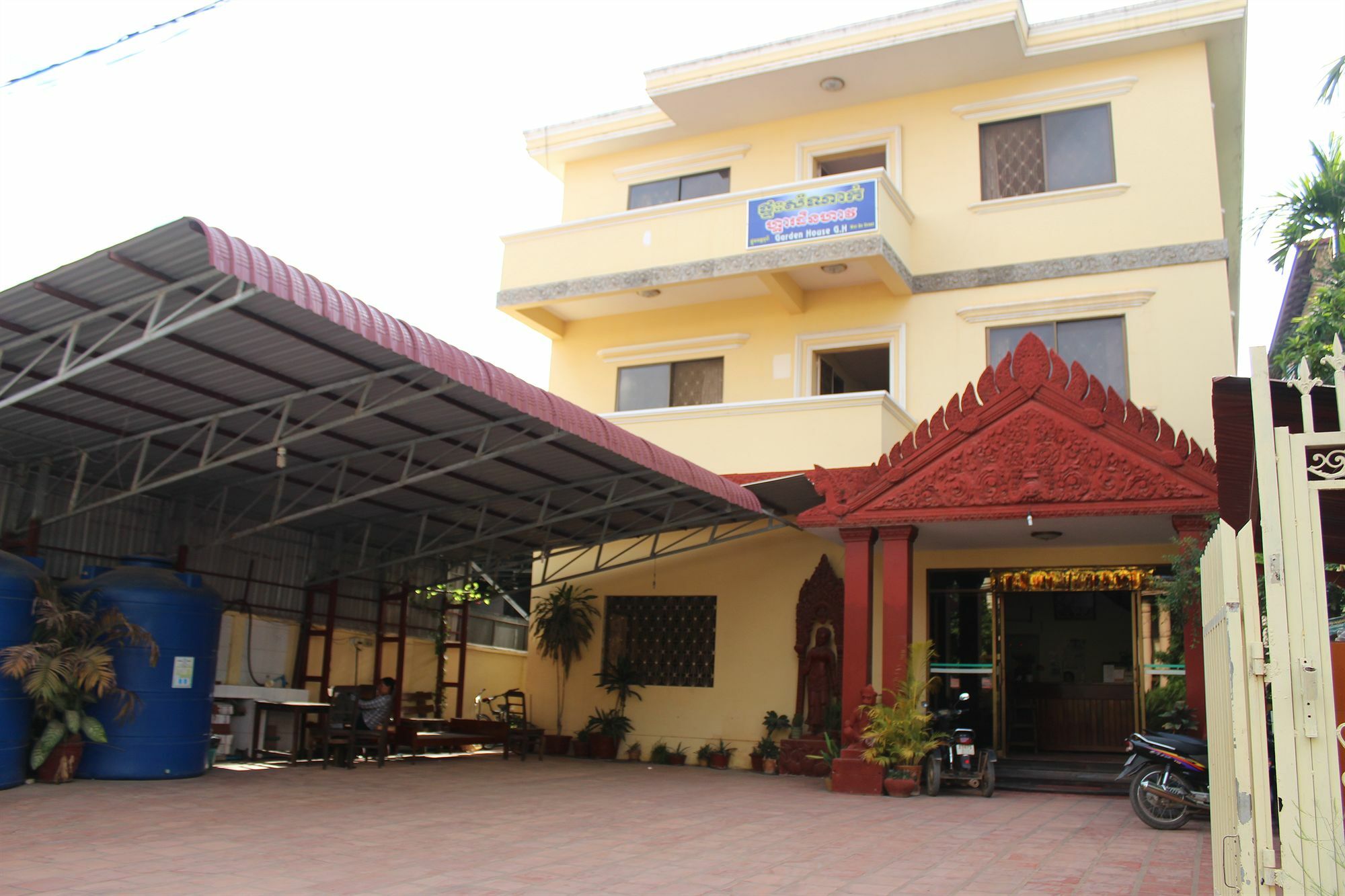 Garden House Guesthouse Siem Reap Zewnętrze zdjęcie